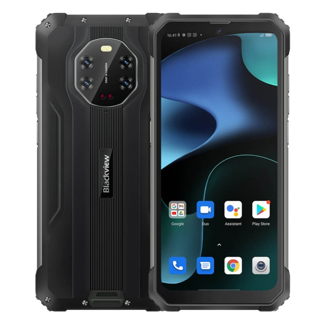 Blackview BL8800 Rugged Phone, Infrared Night Vision Camera, 8GB+128GB