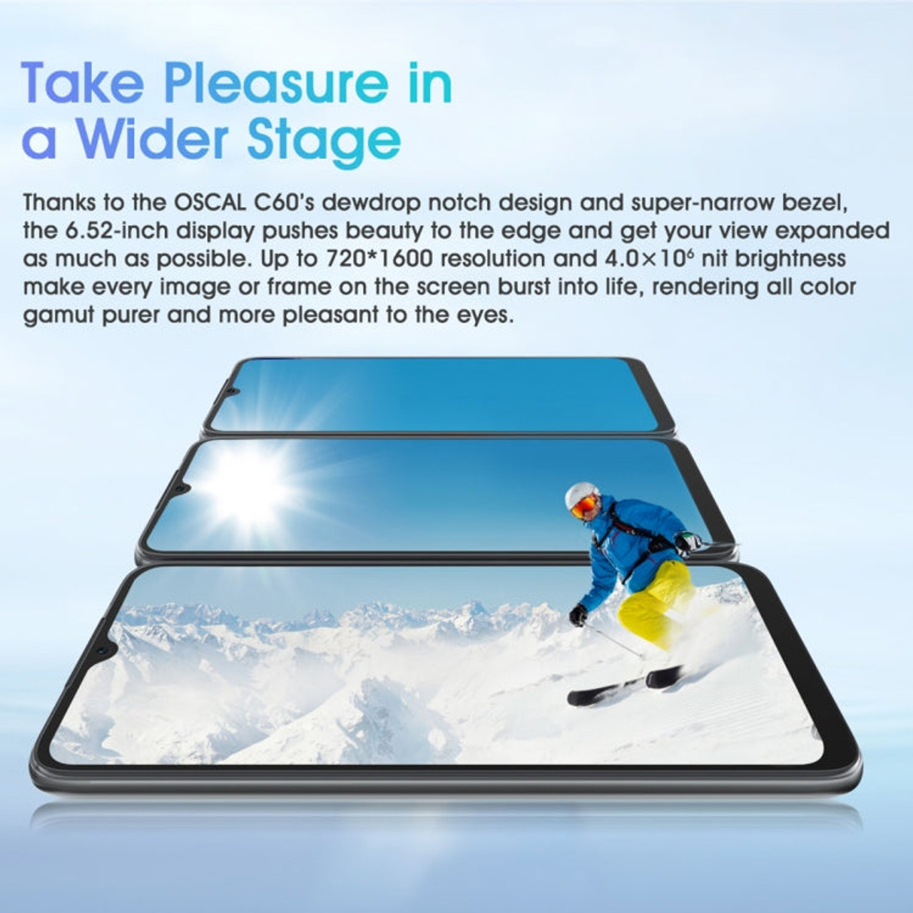 Blackview OSCAL C60, 4GB+32GB