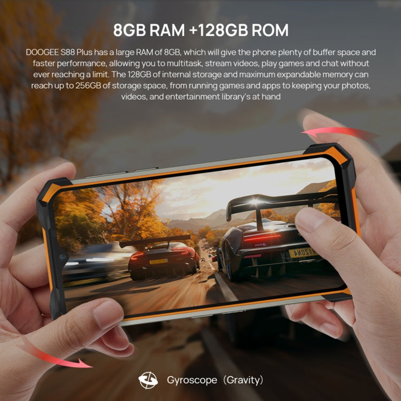 DOOGEE S88 Plus Rugged Phone, 8GB+128GB