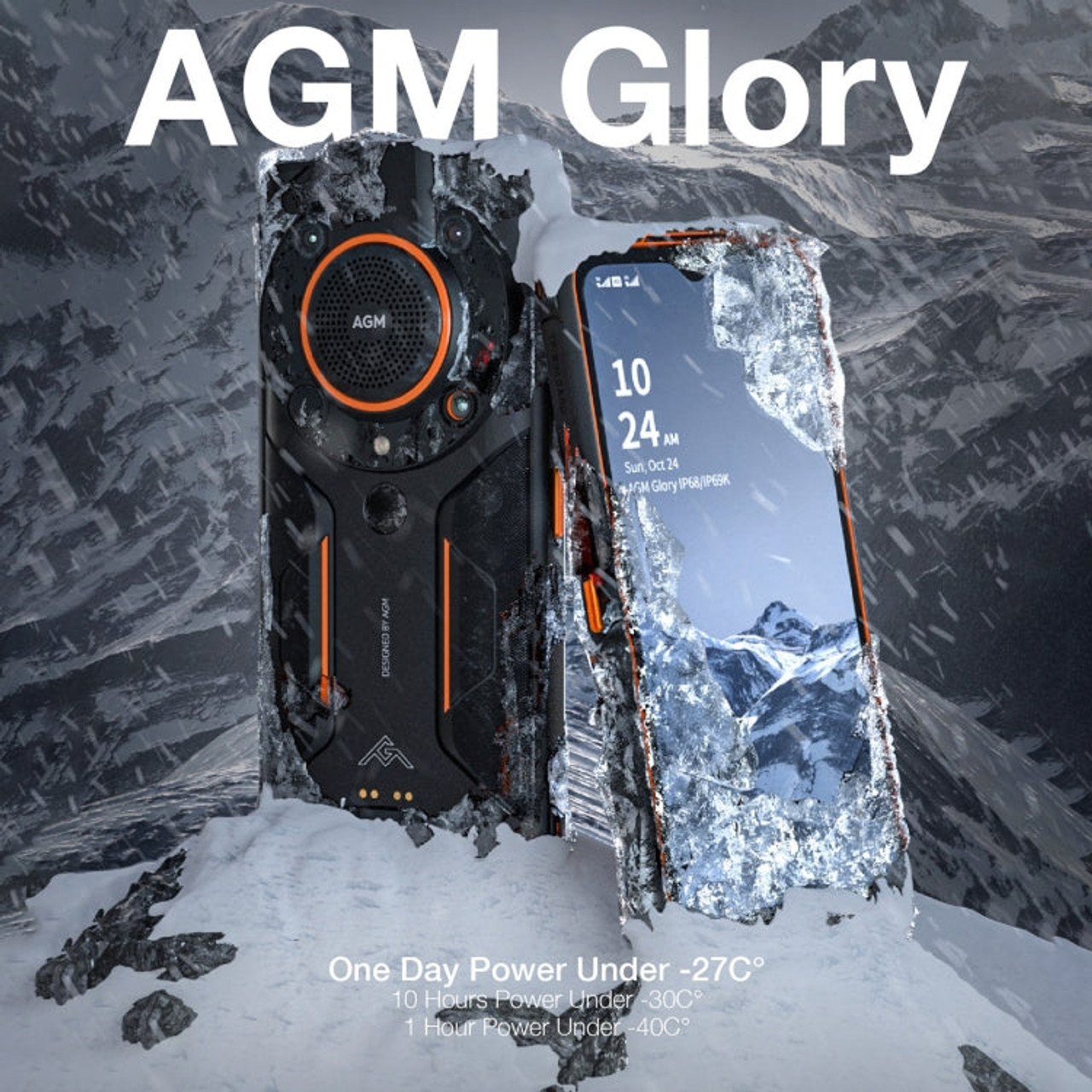 AGM Glory G1 RU Version 5G Rugged Phone, Night Vision Camera, 8GB+256GB