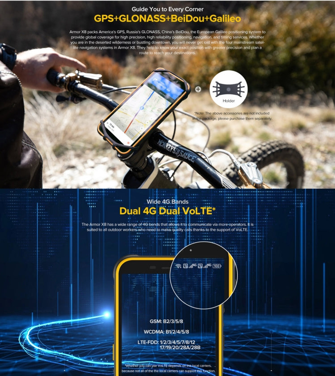 Ulefone Armor X8 Rugged Phone,  4GB+64GB