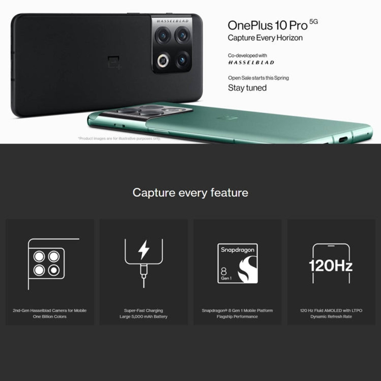OnePlus 10 Pro 5G, 50MP Camera, 8GB+256GB