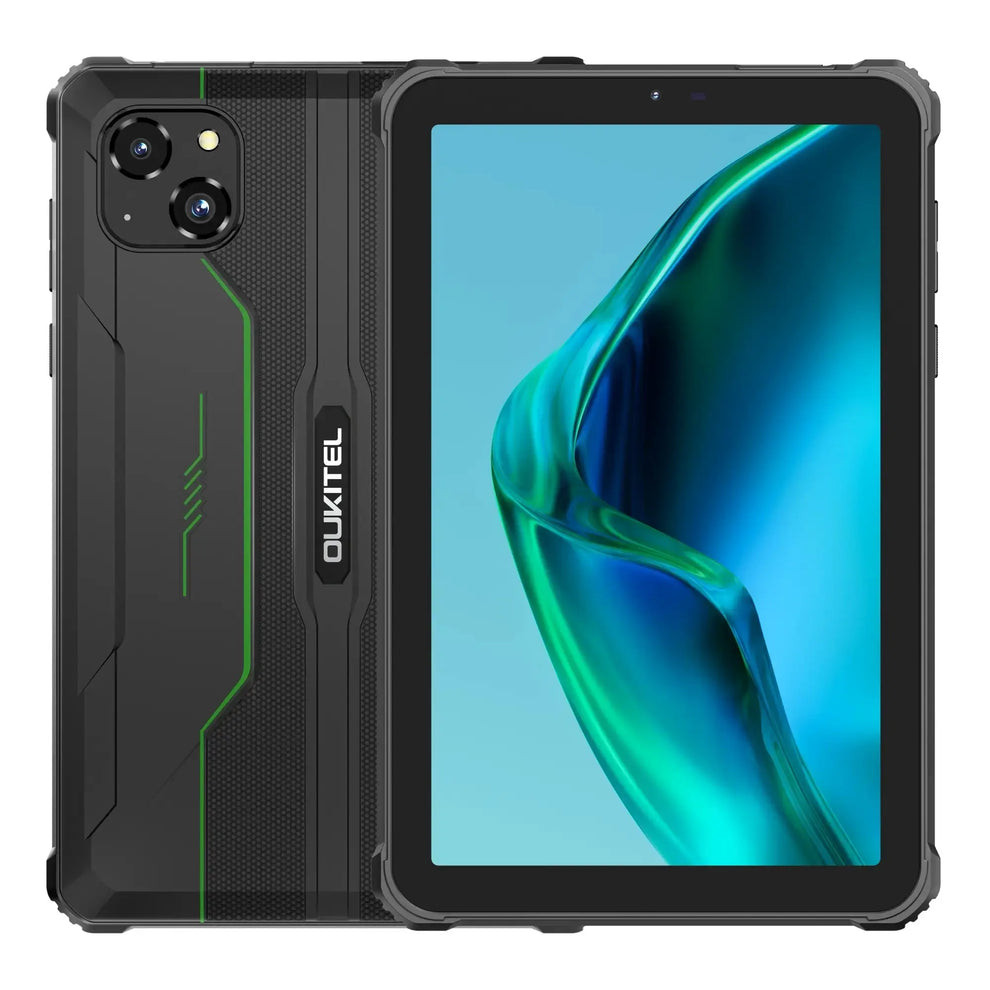 OUKITEL RT3 Pro 4G RuggedTablet 8-inch 5150mAh Big Battery 16MP Camera Android 14 (4GB+128GB NFC)