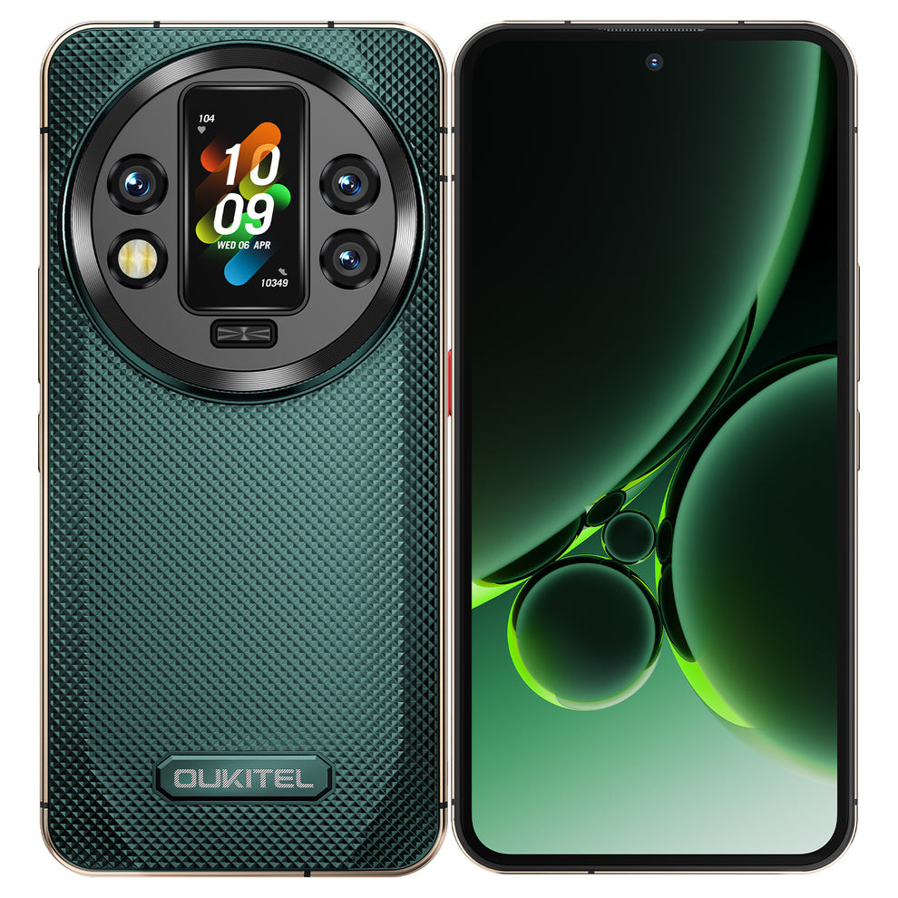 OUKITEL WP200 Pro - World's First Modular Rugged Phone with a Detachable Earphone 5G, 6.7-inch 8800 mAh, Android 15 (24GB+ITB NFC)