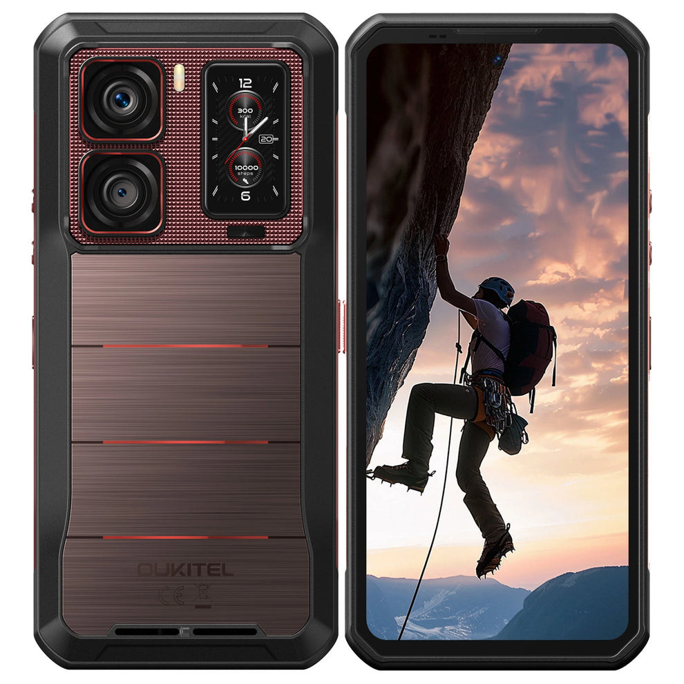 OUKITEL WP300 5G Rugged Phone 6.8-inch 16000mAh Battery 108MP Camera Android 15(12GB+512GB NFC)