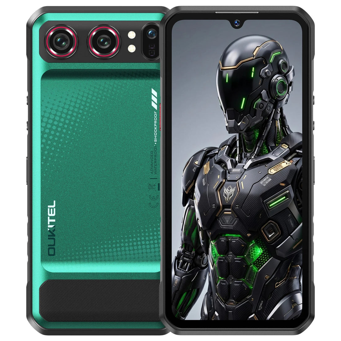 OUKITEL WP68 Air 5G Rugged Phone 6.88'' HD+ Display 8000mAh Battery 64MP Camera Android 16 (12GB+512GB NFC)