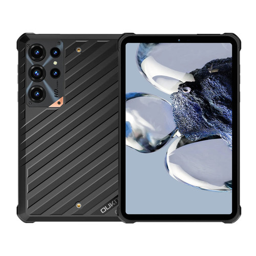 OUKITEL RT11 5G Rugged Tablet 8" Display 10000mAh Battery 16MP AI Camera Android 16(8GB+256GB)