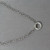 Music Message Ring on Steel Chain Necklace