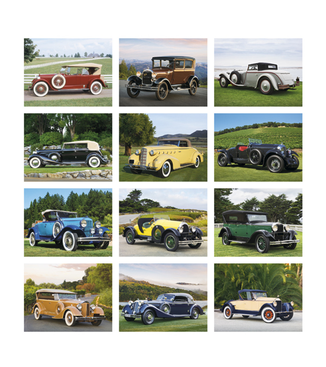 Antique Autos Wall Calendar Myron Promotional Products