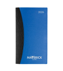 Corsica Two-Tone Slim Jim Pocket Calendar 2026