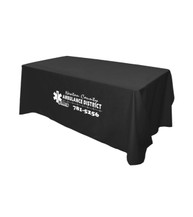 6' Flat 4 Sided Table Cover