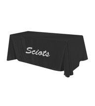 Custom 6' Polyester 4 Sided Table Cover