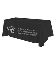 Promotional 8' Polyester 4 Sided Table Cover