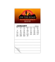 Add-A-Pad 12 Month Calendar Magnet with writing pad