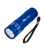 Aluminum LED Flashlight With Strap