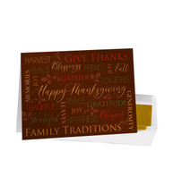 Bounty of Thanksgiving Greetings Card
