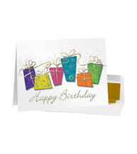 Brilliant Packages Birthday Card