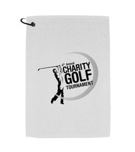 Champions Golf Towel White
