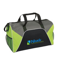 Color Panel Sport Duffel Bag