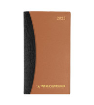 Corsica Two-Tone Slim Jim Calendars with Notepad