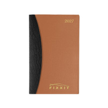 Corsica Two-Tone Slim Jim Calendars with Notepad