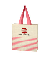 Dash Jute Tote Bag