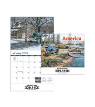 America Remembered Custom Wall Calendar