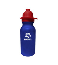 20 oz. Cycle Bottle With Red Fireman Helmet Cap