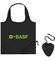 Foldaway Tote Bag With Antimicrobial Additive