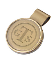 Engraved Golf Ball Marker Hat Clip Engraved Golf Ball Marker Hat Clip