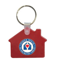 House Soft Key FOB - Full colour Imprint