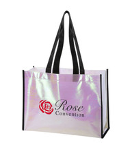 Mini Pearl Laminated Non-Woven Tote Bag Mini Pearl Laminated Non-Woven Tote Bag