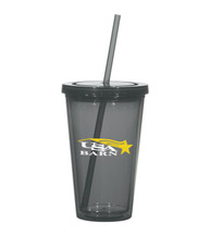 16 Oz. Newport Acrylic Tumbler With Straw