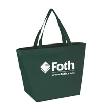 Budget Shopper Tote Bag with Logo