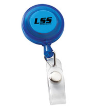 Perfect Value Round Retractable Badge Holder