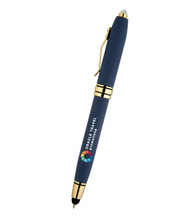 Royale Tech Soft Touch Triple Function Pen - Full Color Imprint