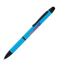 Sector 2 ink Stylus Soft Touch Pen with full color imprint