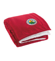 Sherpa Throw - Embroidered