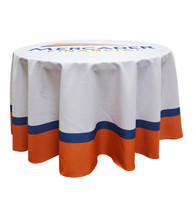 3' Round Table Cover - Full Color Imprint