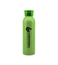 20 oz. Aluminum Bottle with Silicone Carrying Strap 1 Colour Imprint