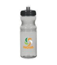 24 Oz. Poly-Clear  Fitness Bottle Translucent