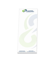 3 inch x 8 inch Adhesive Notepads - 25 sheets