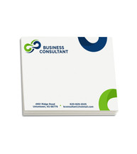 Custom Sticky Note Pads 4&quot; x 3&quot; (100 sheets)