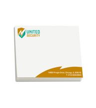 Custom BIC® Sticky Notepads 4" x 3" (50 sheets)