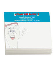 Sticky Note Pads - Happy Tooth 4" x 3" (100 sheets)