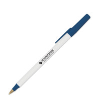 BIC Round Stic Promotional Pen White