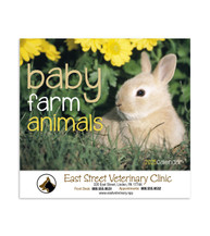 Baby Farm Animals Wall Calendar