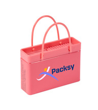Dark Pink Shopping Bag Mint Tin Dark Pink Shopping Bag Mint Tin