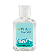 1 oz Antibacterial Hand Sanitizer Gel