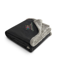 Field & Co.® Oversized Wool Sherpa Blanket - Embroidered Field & Co.® Oversized Wool Sherpa Blanket - Embroidered